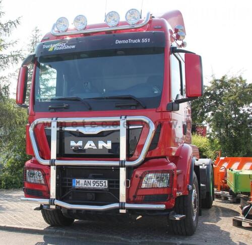 Osłona czołowa (kangur) do MAN TGS (2012-2020) z homologacją R26/R61 - zdjęcie 1