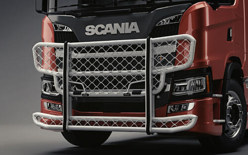 Osłona czołowa Highway Scania G/P 2016- (anodowana/ryflowana) - zdjęcie 1