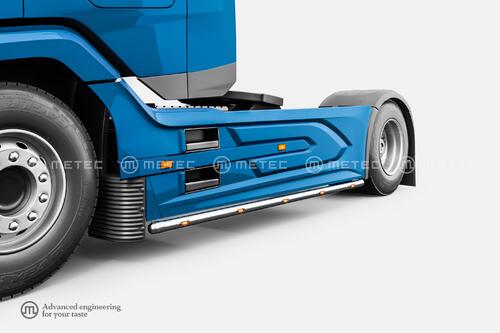 Ramy boczne SIDEBARS 4000mm do DAF XG/XG+ 21-, z ledami - zdjęcie 1