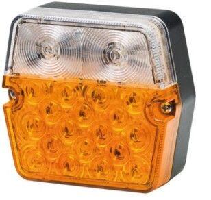 Lampa kierunkowskazu LED ValueFit 12/24V, ze światłem pozycyjnym - zdjęcie 1