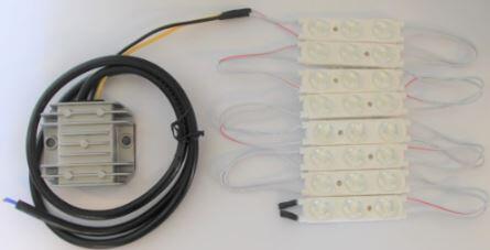 Podświetlenie LED z przetwornicą 12/24V do neonu Aero 110 cm - zdjęcie 1