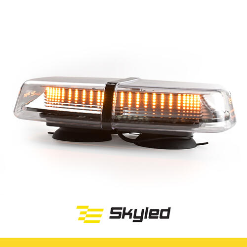 Mini belka ostrzegawcza SKYLED na magnes (310 mm) pomarańczowe światło LED 12/24V - zdjęcie 1