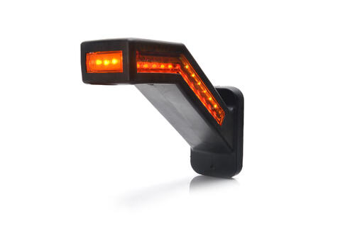Boczna lampa zespolona LED Dynamiczny kierunkowskaz/Stop/Pozycja 12/24V (Lewa) W168.8DD - zdjęcie 1