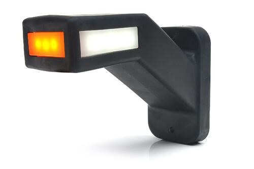 Boczna lampa pozycyjna LED 12/24V (prawa) W168.5 - zdjęcie 1