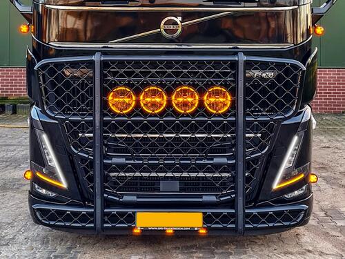Zestaw pomarańczowych modułów świateł pozycyjnych LED America do Volvo FH5 2021- - zdjęcie 1