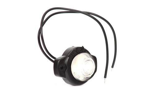 Lampa pozycyjna LED 12/24V białe światło W24 - zdjęcie 1