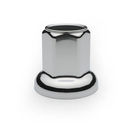 Nakładka plastikowa na nakrętkę 30 mm, wysokość 48 mm, chromowana - zdjęcie 1