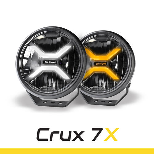 Reflektor SKYLED Crux 7X FI170 (80W, z białym i pomarańczowym dynamicznym światłem pozycyjnym) R10/R148/R149 - zdjęcie 1