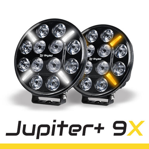 Reflektor dalekosiężny SKYLED Jupiter+ 9X FI218 (120W, biała i pomarańczowa pozycja) R112/R7/R10 - zdjęcie 1