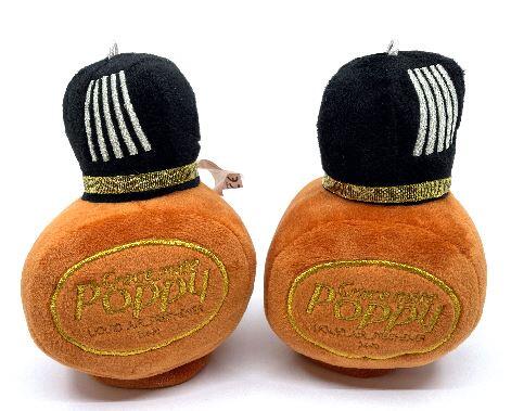 Pluszowa zawieszka Poppy 15x10 cm brązowa - zdjęcie 1