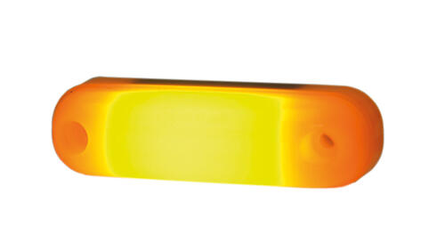 Światło pozycyjne pomarańczowe (neonowe) obrysowa boczna (12/24V) W109N - zdjęcie 1