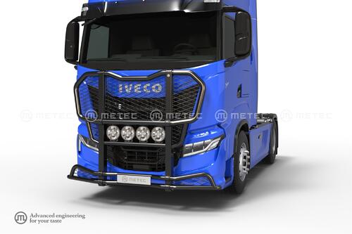 Osłona czołowa Outland IVECO S-WAY 19  czarna - zdjęcie 1