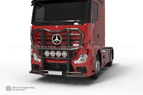 Osłona czołowa Outland MB ACTROS 11-25, 2500mm L kab. czarna - zdjęcie 1