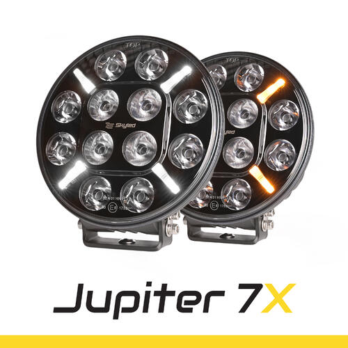 Reflektor SKYLED Jupiter+ 7X FI180 (72W, biała i pomarańczowa pozycja) R112/R7/R10 - zdjęcie 1