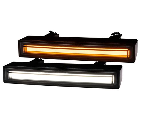 Lampa obrysowa LED Optoline NG+ do osłony przeciwsłonecznej Scania NG 2016- (biała i pomarańczowa barwa światła) - zdjęcie 1