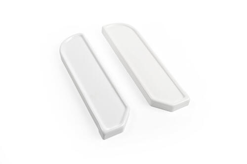 Zakończenia boczne białe neonu SKYLED Aero Slim (30cm wysokości, głębokość 8cm) - para - zdjęcie 1