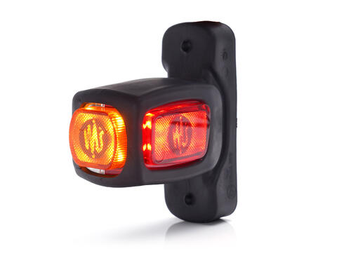 Boczna lampa pozycyjna LED 12/24V (lewa) W62 LOGO - zdjęcie 1
