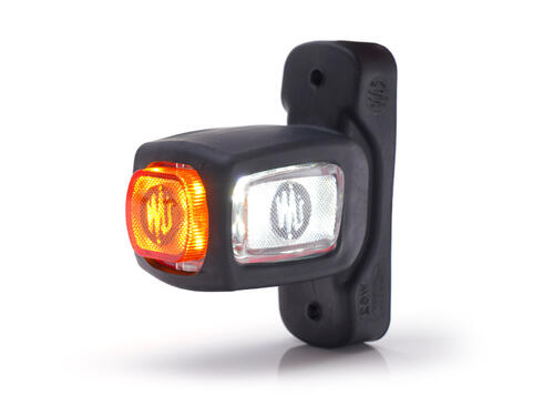 Boczna lampa pozycyjna LED 12/24V (prawa) W62 LOGO - zdjęcie 1