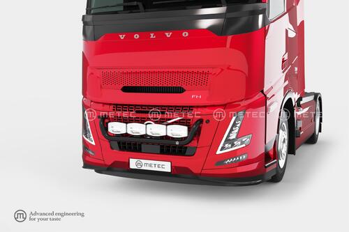 Rama w grill ECO VOLVO FH 24-  czarna - zdjęcie 1