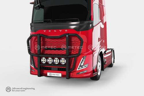 Osłona czołowa OUTLAND VOLVO FH 24- bez spojlera  - czarna - zdjęcie 1