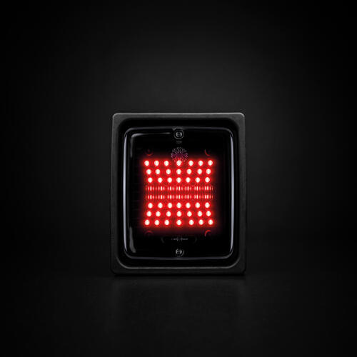 Lampa tylna prostokątna DARK KNIGHT IZE LED - światło pozycyjne/stop - zdjęcie 1