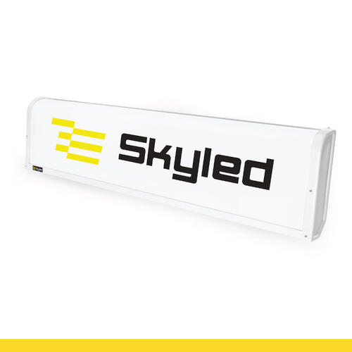 Kasetonowy neon dachowy SKYLED 30x160 cm Aero Slim 8 cm - zdjęcie 1