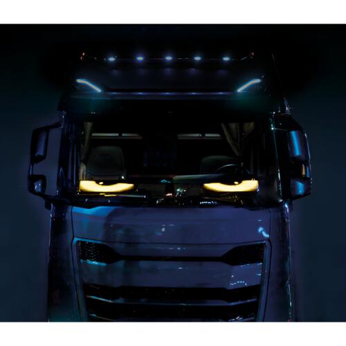 Panel led - diabelskie oczy (devil eyes) 1536 led, 120x595 mm - zdjęcie 1