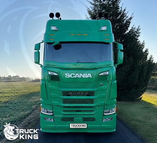 Spoiler pod średni zderzak TruckKing Scania NG z przetłoczeniem - zdjęcie 1