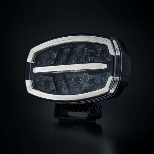 Reflektor dalekosiężny Strands Jumbo FIREFLY ONE LIGHT światło pozycyjne białe/pomarańczowe + światło stroboskopowe - zdjęcie 1