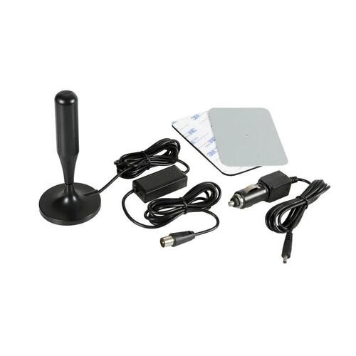 Antena telewizyjna GLOBO-1 Plus z zasilaczem 12/24V - zdjęcie 1
