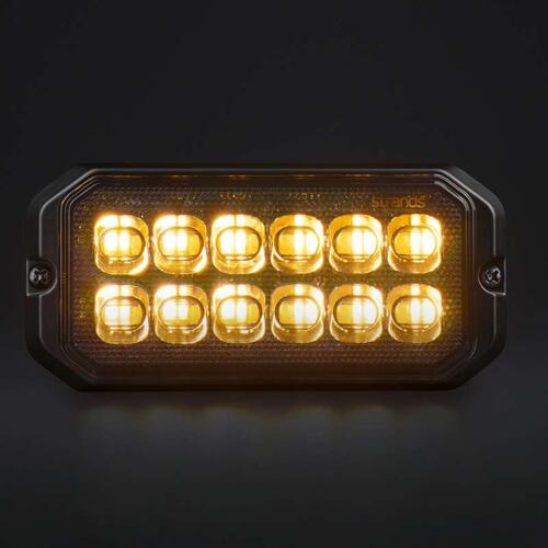 Lampa ostrzegawcza (stroboskop, pomarańczowe światło LED) DARK KNIGHT STROBE LIGHT DUO 12LED STRANDS - zdjęcie 1