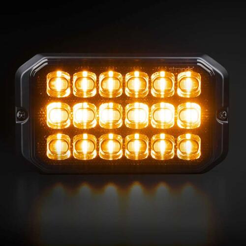 Lampa ostrzegawcza (stroboskop, pomarańczowe światło LED) DARK KNIGHT STROBE LIGHT DUO 18LED STRANDS - zdjęcie 1