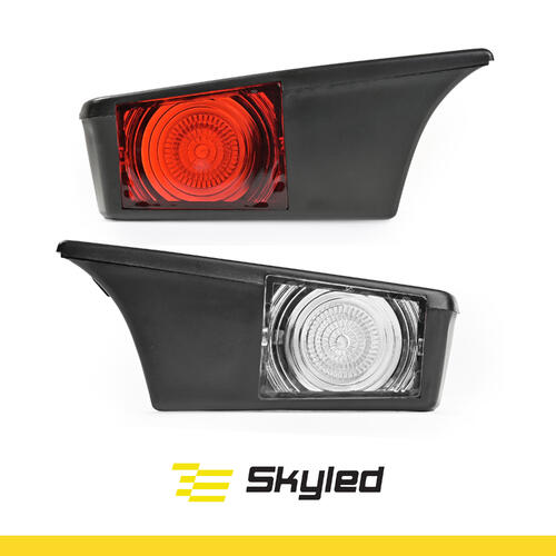 Lampa obrysowa SKYLED ORM - żarówkowa (biało-czerwona) dachowa SCANIA serii 2 - zdjęcie 1