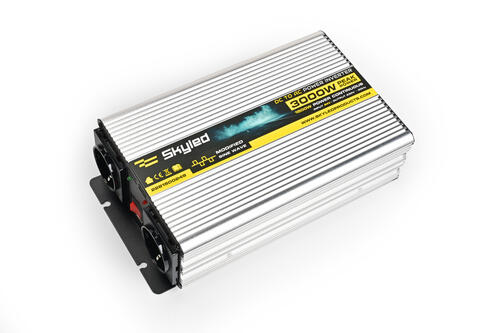 Przetwornica SKYLED 1500W z USB, sinusoida modyfikowana DC24V AC220V-240V - zdjęcie 1
