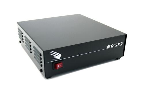 Zasilacz SAMLEX 115-230 VAC/ 13,8 VDC/ 30 Amps /6,3Amps ze załączem power pole - zdjęcie 1