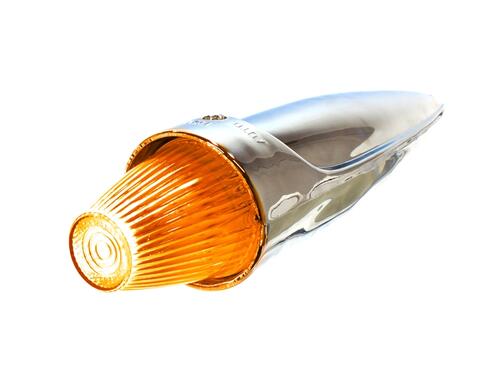 Lampa pozycyjna LED dachowa (Torpedo) 24V, 16 LED pomarańczowe światło - zdjęcie 1