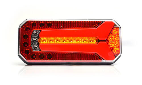 Tylna lampa zespolona LED Pozycja/Stop/Kierunkowskaz/Cofania/Przeciwmgielne 12/24V (lewa/prawa) W150 - zdjęcie 1
