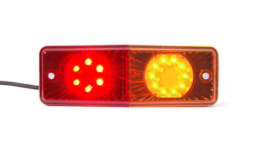 Tylna lampa zespolona LED Pozycja/Stop/Kierunkowskaz (lewa/prawa) 12/24V W072UD - zdjęcie 1