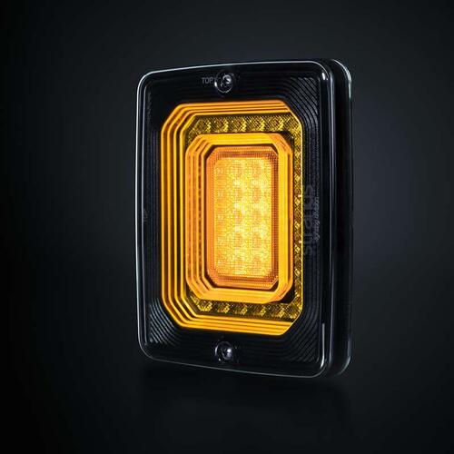 Lampa tylna prostokątna STRANDS FOR9T ILLUSION - kierunkowskaz - zdjęcie 1