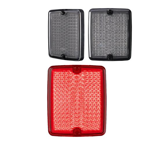 Lampa tylna prostokątna LEDSON Breeze X2 Retro - Przeciwmgielna (Przydymiane szkło) - zdjęcie 1