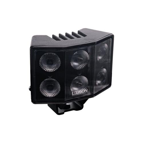 Lampa robocza LEDSON Hydra60 9-36V, 60W 5600 Lm (światło rozproszone) R10 - czarny odbłyśnik - zdjęcie 1