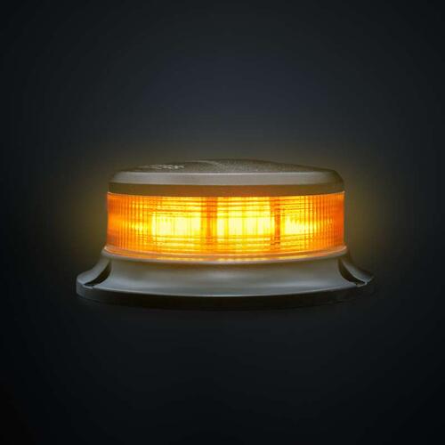 Światło ostrzegawcze, kogut, LED Amber, na 3 śr., średnica 112mm - zdjęcie 1