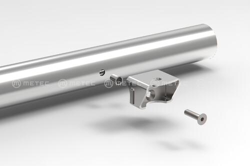 Mocowanie lamp do orurowania FI70 na śrubę - zdjęcie 1