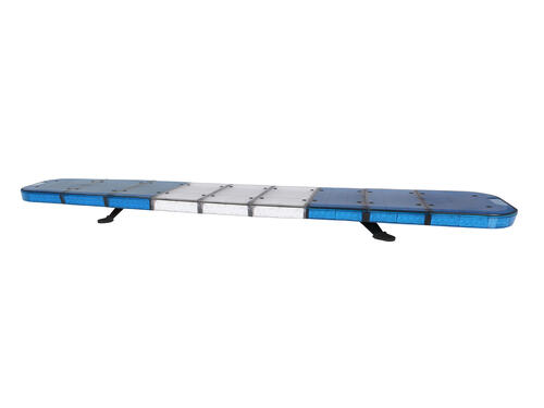 Belka ostrzegawcza SKYLED (1515 mm) z sekcją centralną, niebieskie światło LED 12/24V - zdjęcie 1