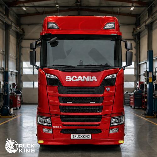 Spoiler pod wysoki zderzak TruckKing Scania NG 2016-2x Talmu - zdjęcie 1