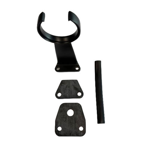 Wspornik (z gumową podkładką) sygnału pneumatycznego HADLEY H00894 - czarny, z gumową podkładką pod część bazową - zdjęcie 1