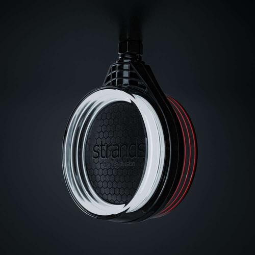 Lampa obrysowa LED ucho pod lusterko STRANDS FOR9T pomarańczowe/białe/czerwone światło LED przydymiany klosz - zdjęcie 1
