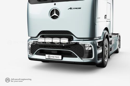 Rama w zderzak City Aero, czarna, 2500mm L cab, 25- (ProCab) - zdjęcie 1