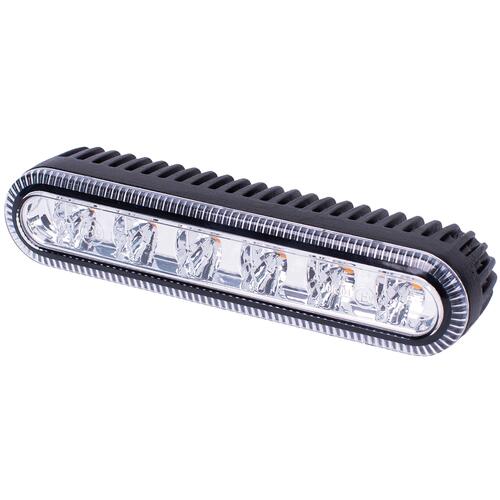 Lampa ostrzegawcza ECCO 30x142 mm (stroboskop pomarańczowe światło 6 LED) R10,R65, IP67 - zdjęcie 1
