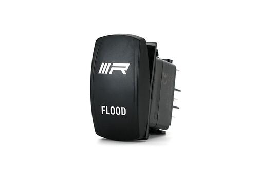 Włącznik klawiszowy kołyskowy 12V – Flood/oświetlenie rozproszone - zdjęcie 1